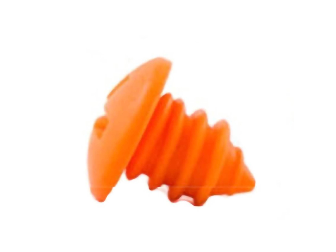 Tapón De Silicona Para Botellas, Sellador De Bebidas, Tapones Para Vino Para Fiestas Y Días Festivos, Color Naranja.