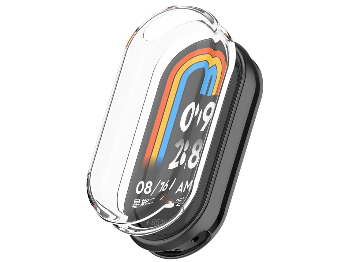 Funda Protectora Tpu para Xiaomi Mi Band 9/9 Nfc Transparente DIGITALLAB