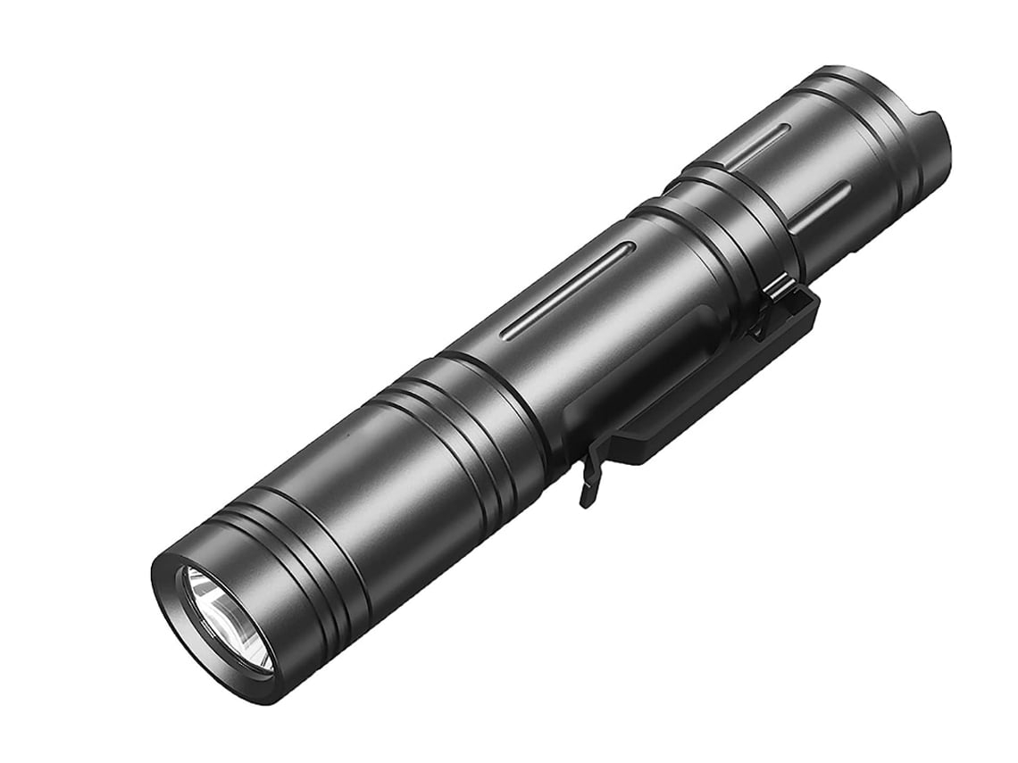 Mini linterna de camping impermeable, linterna LED superbrillante, mini linterna para emergencias al aire libre, negra, Yunzii