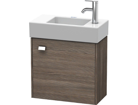 Módulo mural DURAVIT Brioso 48,4 x 23,9 cm 1 puerta con bisagra a la derecha para lavabo Vero Air 072450