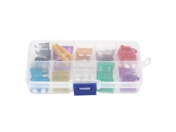 Kit de fusibles de lámina de cobre galvanizado mini para automóviles, tipo insertable (2-35A, 51 unidades)