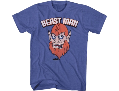 Camisetas Unisex DEEPSTONE Vintage Beast Man Masters of the Universe brezo real (M)