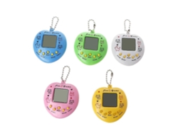 Llavero Electrónico Digital De Mascotas Con Color Aleatorio Para Máquina De Juegos Portátil Retro