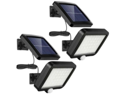 Juego De 2 Luces Solares Para Exteriores - 56 Led Con Sensor De Movimiento