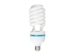 Bombilla de bajo consumo, luz blanca, 6500k, 105w, 170-250v, base universal E27/E14, ORBITRA COMMERCE (50-65hz)