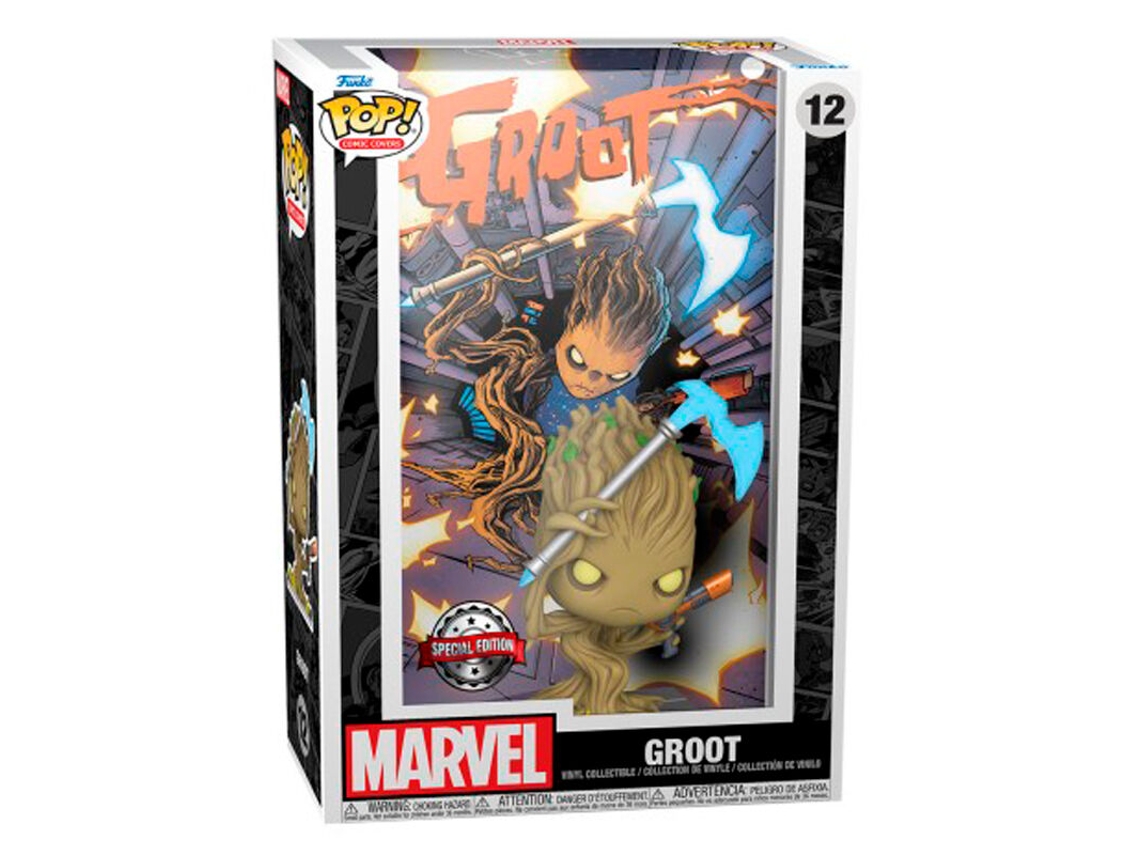 Figura Pop Marvel Comic Cover Groot Exclusiva B.active