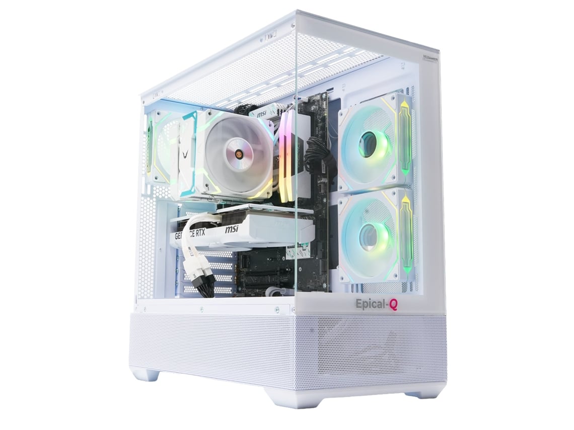 Escritorio para juegos Epical Q Kolimar AMD Ryzen 5 7500f, 32 GB, SSD de 1 TB NVME, RTX 5070 Windows 11 Pro