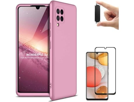 Funda, Protector y Soporte para Samsung Galaxy A42 PHONESHIELD Slim Armor 360º Rosa