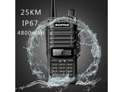 1 Uds impermeable de alta potencia Cb Ham Walkie Talkie 20Km de largo alcance Radio portátil de dos vías para la caza