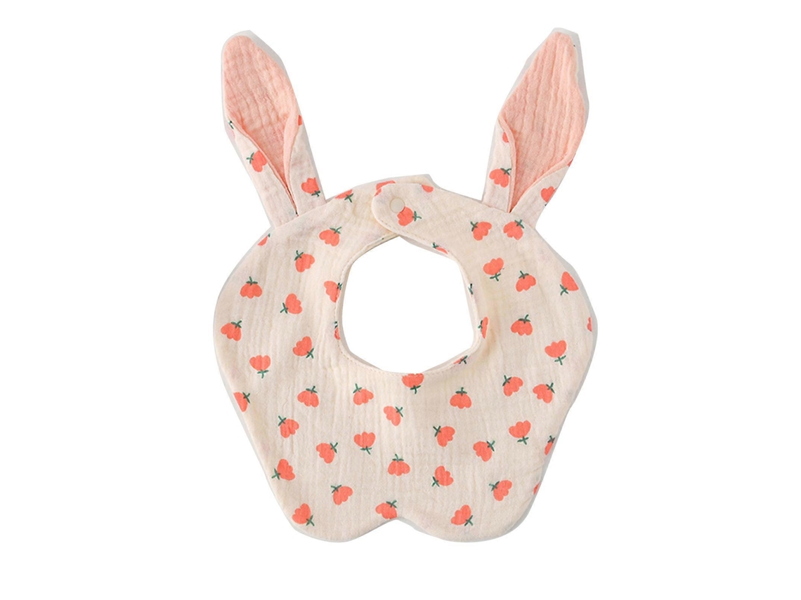 Babero de dentición con estampado adorable, suave y absorbente, bandana para bebé, toalla de saliva para niños pequeños, 6 capas para alimentar