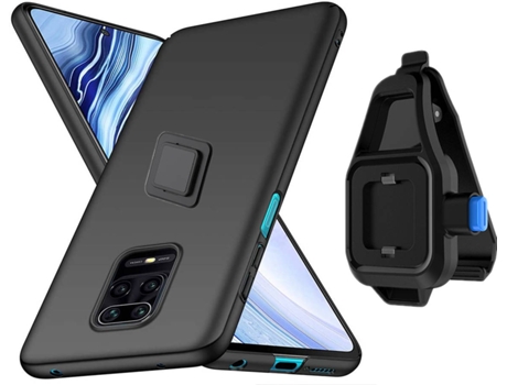 Funda Redmi Note 9 Pro Turtleshell con Soporte de Cintura Negro