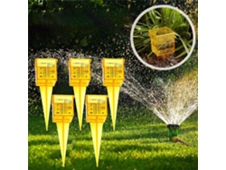 10 Pluviómetros Portátiles De Plástico Para Jardines
