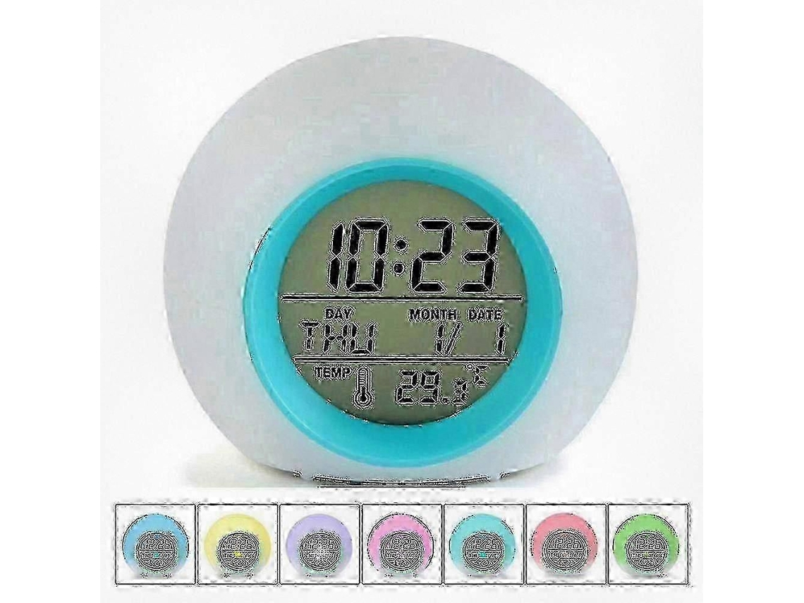 Reloj infantil con luz y alarma. GOKOCO