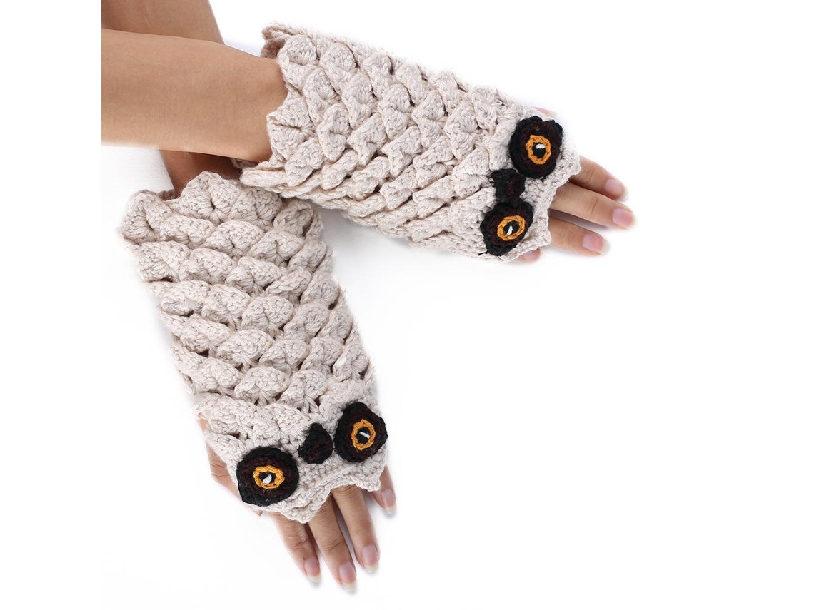 Bj-guantes De Media Dedo Tejidos Unisex Para Escribir Calientitos De Invierno Regalos De Navidad