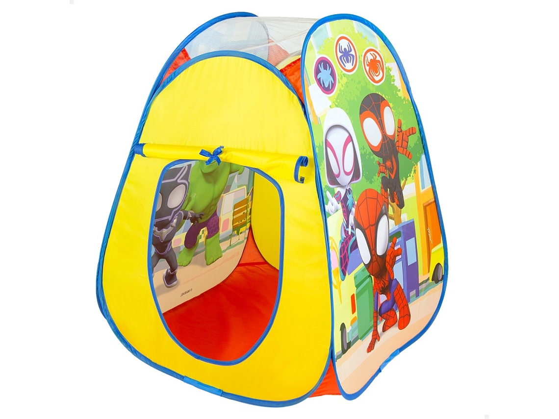 Tienda de Juguete COLORBABY Spidey e Sua Superequipa Pop Up Infantil 75 x 75 x 90 Cm (Edad Mínima Recomendada: 2 años)
