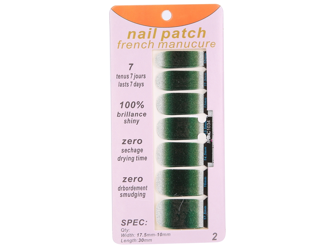 14 Cintas Adhesivas Para Esmalte De Uñas Con Diseños Degradados Y Purpurina, Autoadhesivas, Para Decoración Completa De Uñas.