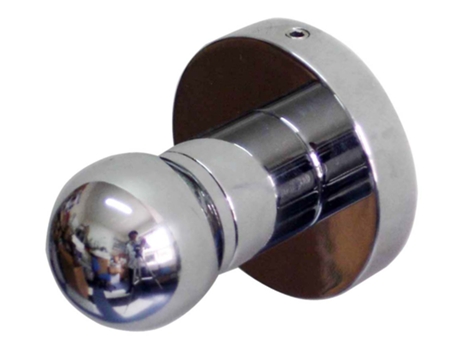 AC0966C Percha de Baño Latón Cromo Brillo para Adosar a la Pared MEDICLINICS