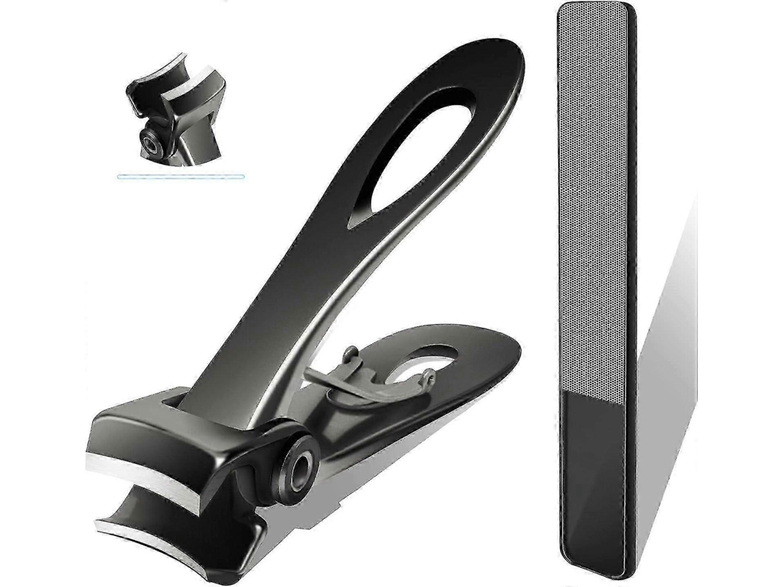 Cortauñas de mango largo con mandíbula ancha para uñas gruesas, ideal para hombres y personas mayores (juego de 2).