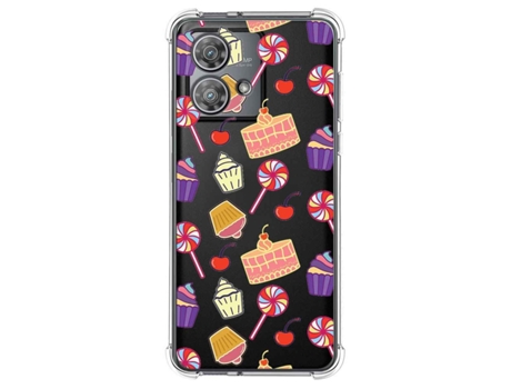 Funda Diseño Dulces para Motorola Edge 40 Neo 5G TUMUNDOSMARTPHONE Silicona Multicolor