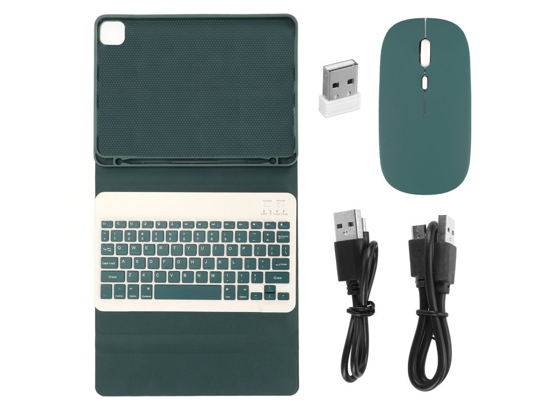 Teclado Inalámbrico Para Tablet Ios Pro Air 3 De 10,5 Pulgadas Con Funda Protectora Y Batería De 180 Mah.