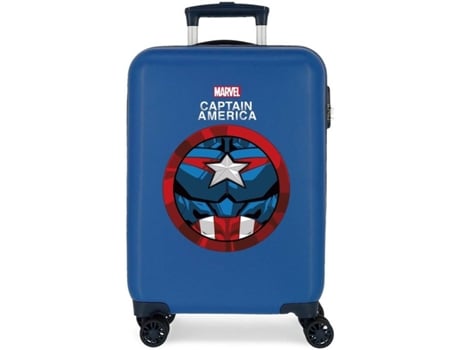 Maleta de Viaje MARVEL Avengers Captain America (Cabina - Azul - 38 x 55 x 20 cm)