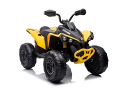 Vehículo eléctrico amarillo Can-Am Renegate B.active
