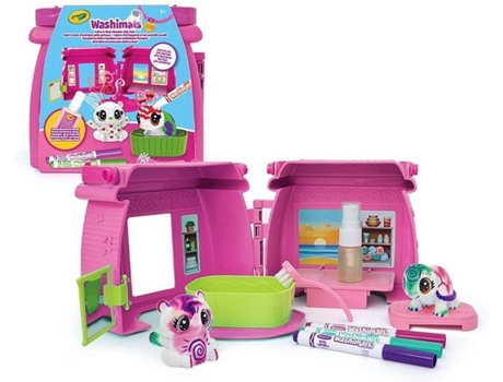 Muñeca CRAYOLA Washimals Pets Spa Perfumado (Edad Mínima: 3 Años)