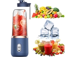 Mini Liquidificador Liquidificador Portátil Recarregável Usb Liquidificador de Smoothie de 300 Ml Portátil Frutas e Vegetais Mini Mixer 658