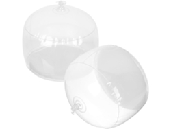 Perchero Inflable Transparente Pvc Forma Cúpula 2 Piezas Ligero Fácil Transportar Niños Niñas Almacenamiento