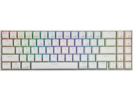 Teclado Gaming ROYAL KLUDGE RK71 (Membrana - Inglés - Blanco)