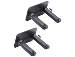 Soporte autoadhesivo para secador y plancha de pelo, para montaje en pared, GOKOCO