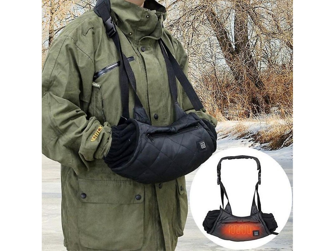 2026-15194-bolsa Calentadora De Manos Recargable 3 Niveles Calefacción 12h Impermeable Para Caza Camping Regalo Navidad B