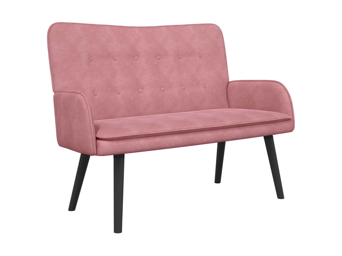 Maison Exclusive - Sofá De 2 Plazas Rosa 115 X 61 X 87 Cm Pwned_by_lord666_ywh