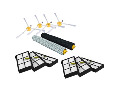 Para Irobot Roomba Kit de piezas serie 800 860 865 866 870 871 880 885 886 890 900 960 966 980 - cepillos y filtros