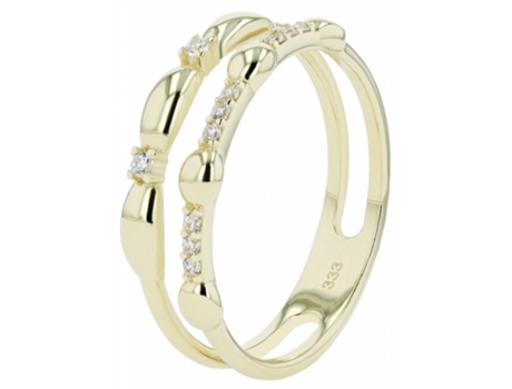 Joyería Oro 8K – Anillo en Oro con Circonias Tascha – Talla 52