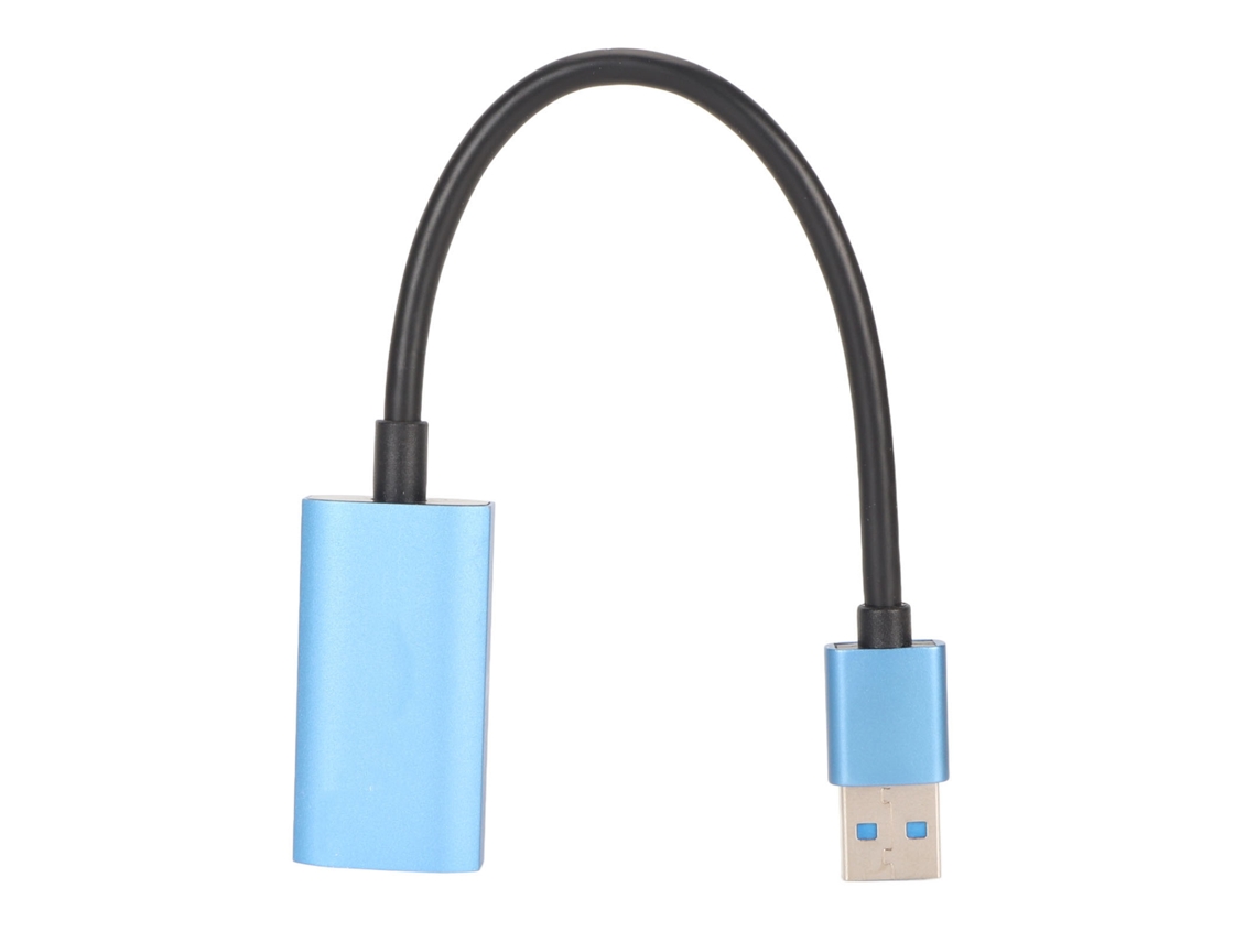 Capturadora De Vídeo Hd 1080p A 60 Fps Con Adaptador Hdmi F A Usb 3.0 Am Para Xbox One, Ps3 Y Portátiles.