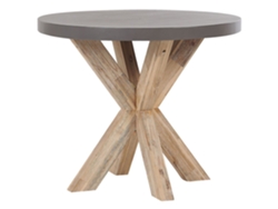 Mesa De Refeição De Jardim Olbia 90 Cm 90 Cm Betão Cinzento