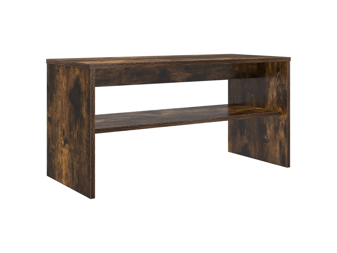 Mueble de TV en roble ahumado, 80 x 35 x 40 cm, MAISON EXCLUSIVE