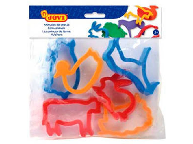 Moldes JOVI Bolsa Animales Quinta (6 Unidades)