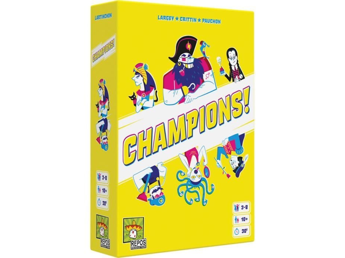 ¡Campeones! Juego de fiesta Asmodee para mayores de 10 años