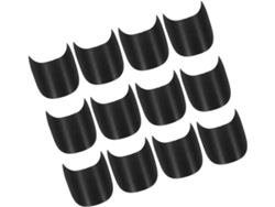 Kit de 12 viseras de plástico para gorras, para reemplazar los protectores solares.