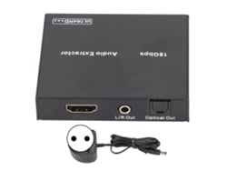 Extractor De Sonido Para Interfaz Multimedia Hd De 18 Gbps 4k2k 50/60 Hz, Compatible Con Hdcp 2.2 Y Dvi 1.0, Enchufe Europeo.