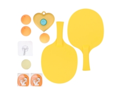 Juego De Ping-pong Colgante Para Niños, Ajustable, Con Paletas Y Pelotas.