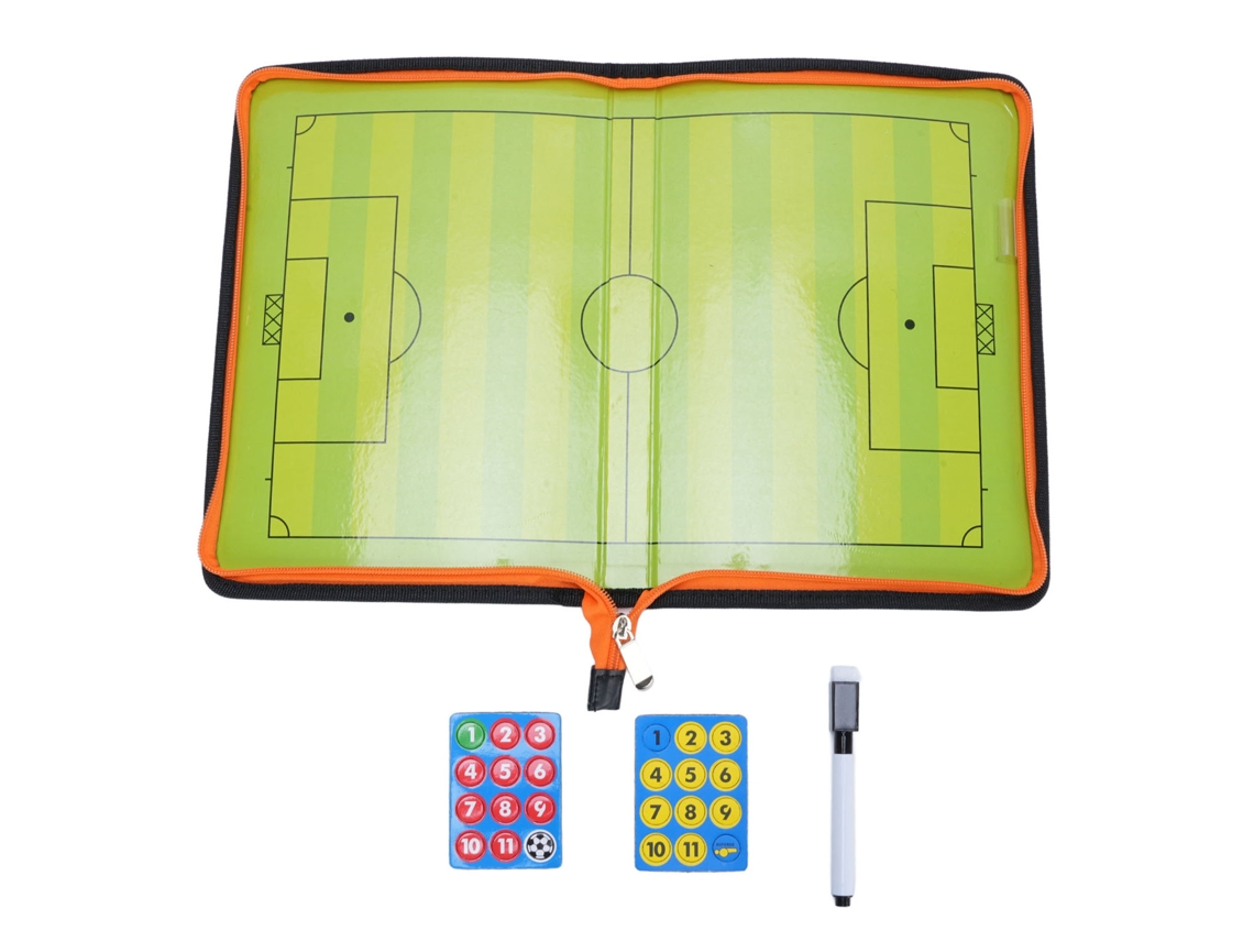 2026rebe-tablero De Entrenamiento De Fútbol Com Caneta E 2 Marcadores Magnéticos Plegável Para Estrategias De Futebol