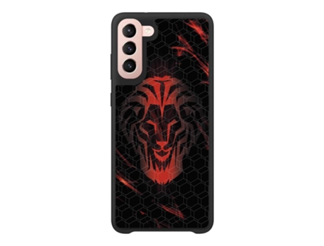 Funda Móvil Oficial Athletic Club para Samsung Galaxy S22 PHONECASES3D Piel Sintética Negro