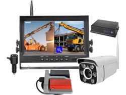 Monitor De 9 Pulgadas Con Zoom Óptico De 1080p, Cámara Inalámbrica, Señal Digital Para