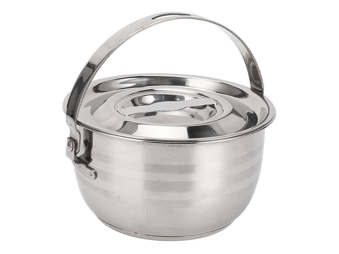 Taza De Grasa De Cerdo Con Tapa Y Mango Acero Inoxidable Almacenamiento Cocina Hogar
