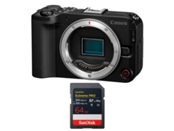 Canon Eos R50 V + 1 Sandisk 64gb Extreme Pro Uhs-ii Sdxc + Ebook “20 Consejos Para Fotos Que Impactan”