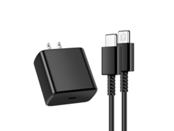 Micrófono portátil mini con cable de alta sensibilidad para cámara y grabación - Negro