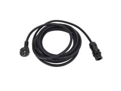 Cable Flexible De Cobre Y Pvc De 3x1,5 Mm² Para Inversores Solares Con Conector Hembra Para Sistemas Fotovoltaicos.